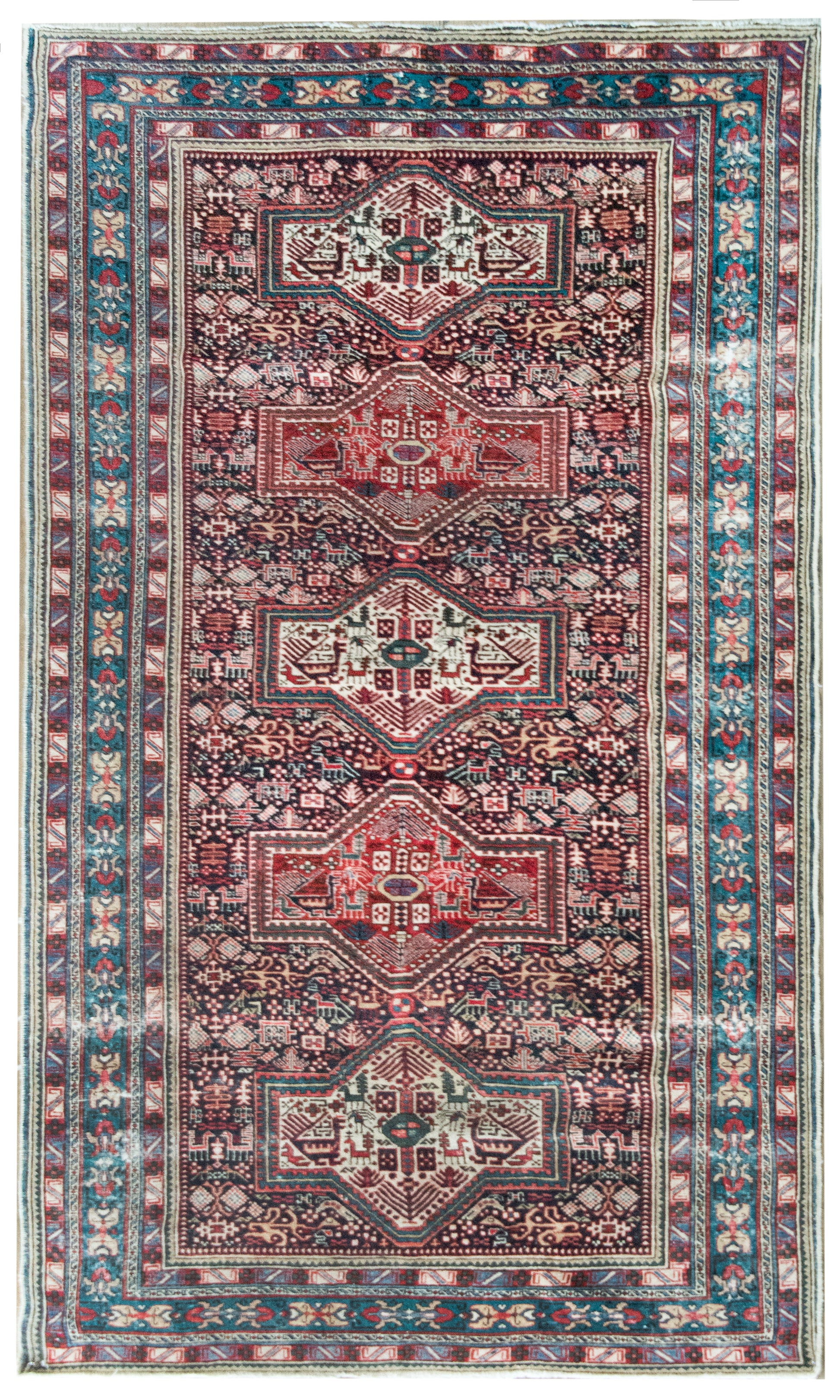 Early 20th Century Shirvan Rug For Sale