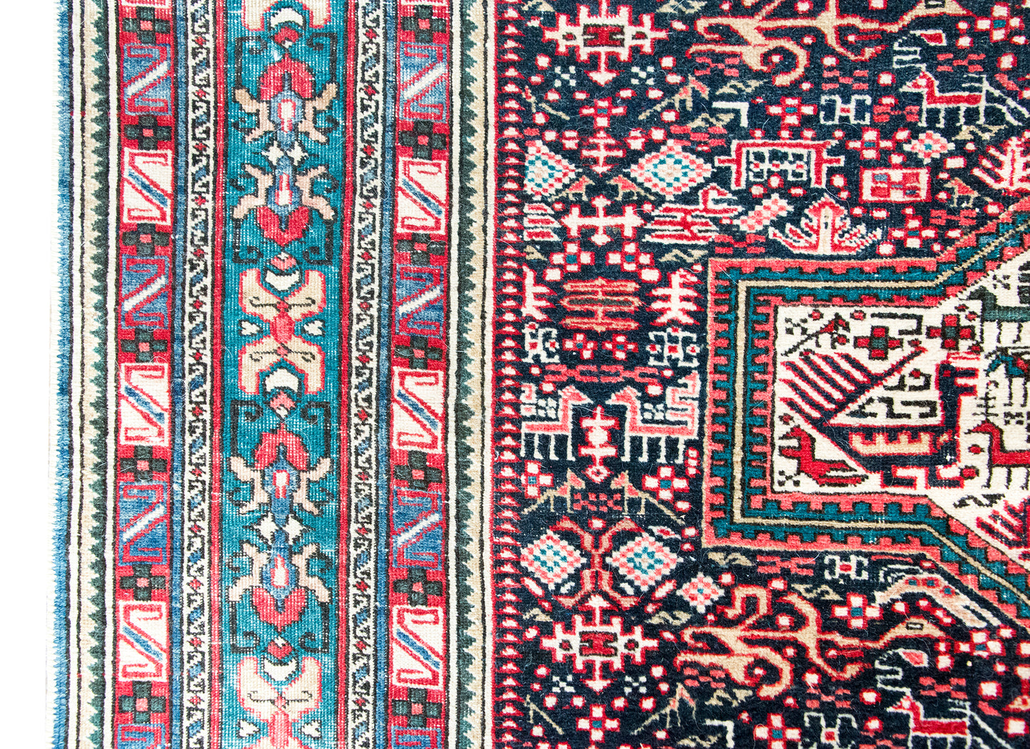 Early 20th Century Shirvan Rug For Sale