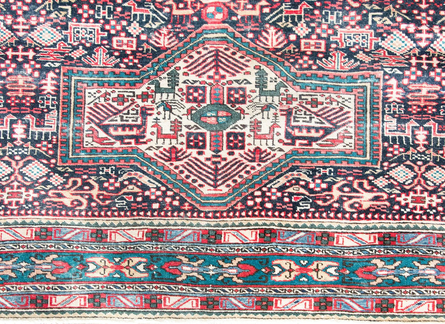 Early 20th Century Shirvan Rug For Sale