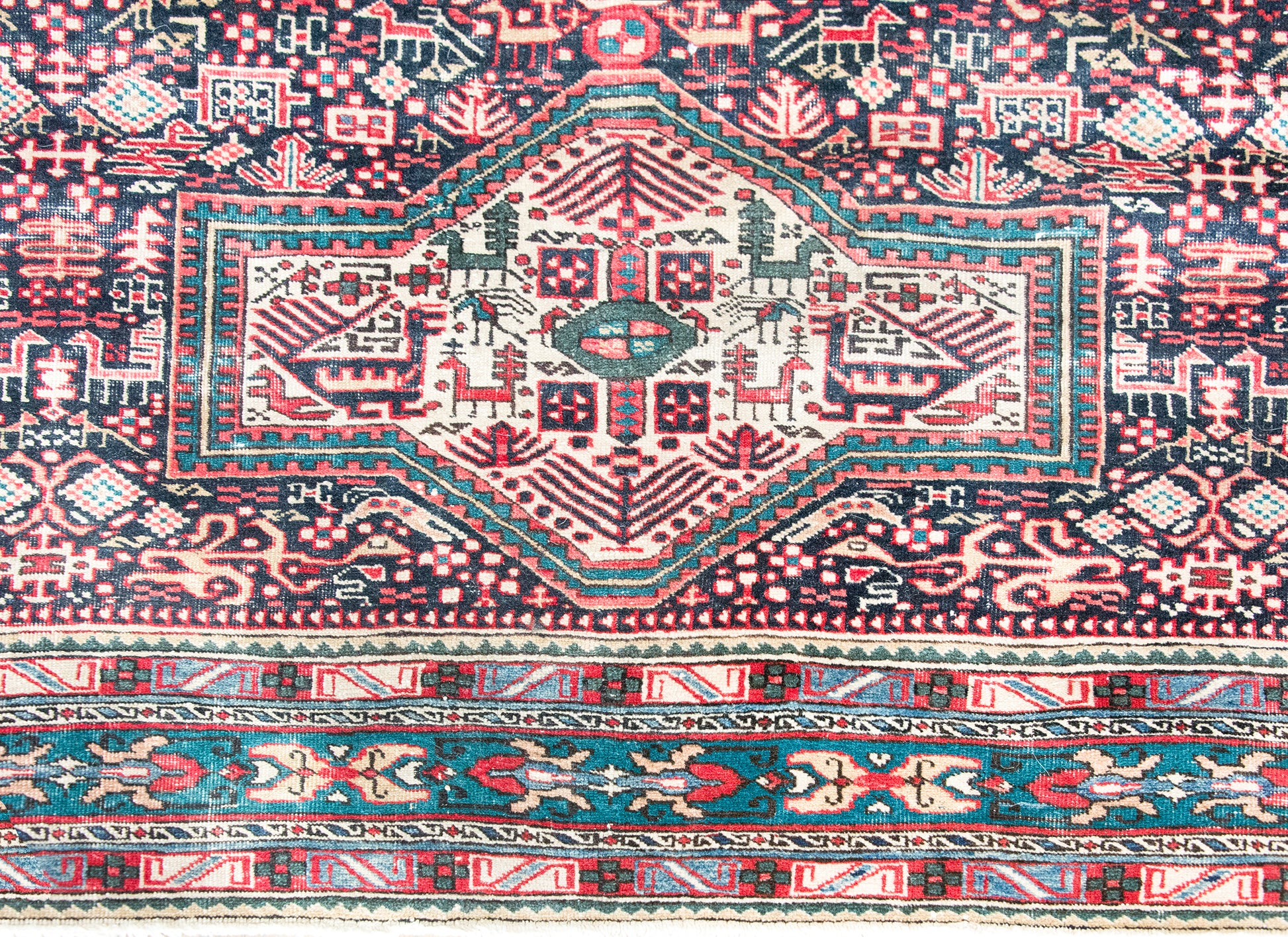 Early 20th Century Shirvan Rug For Sale