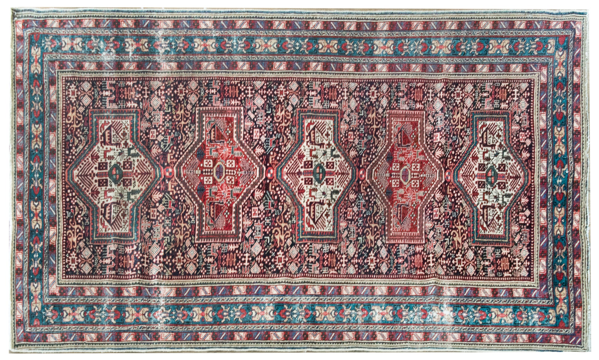 Early 20th Century Shirvan Rug For Sale