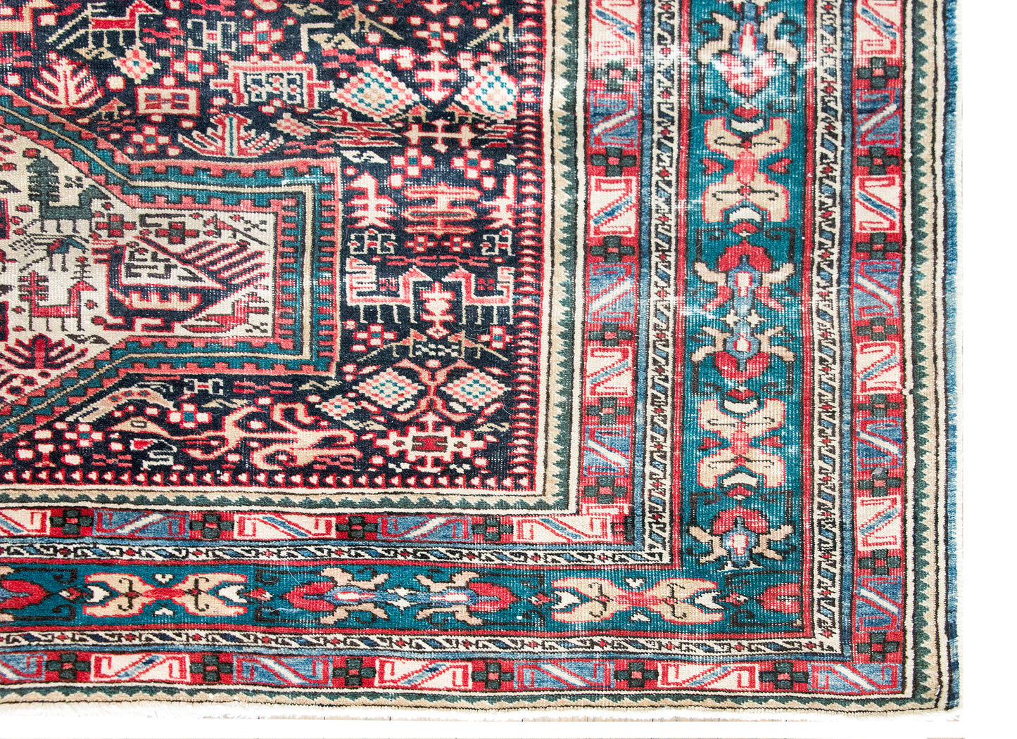 Early 20th Century Shirvan Rug For Sale