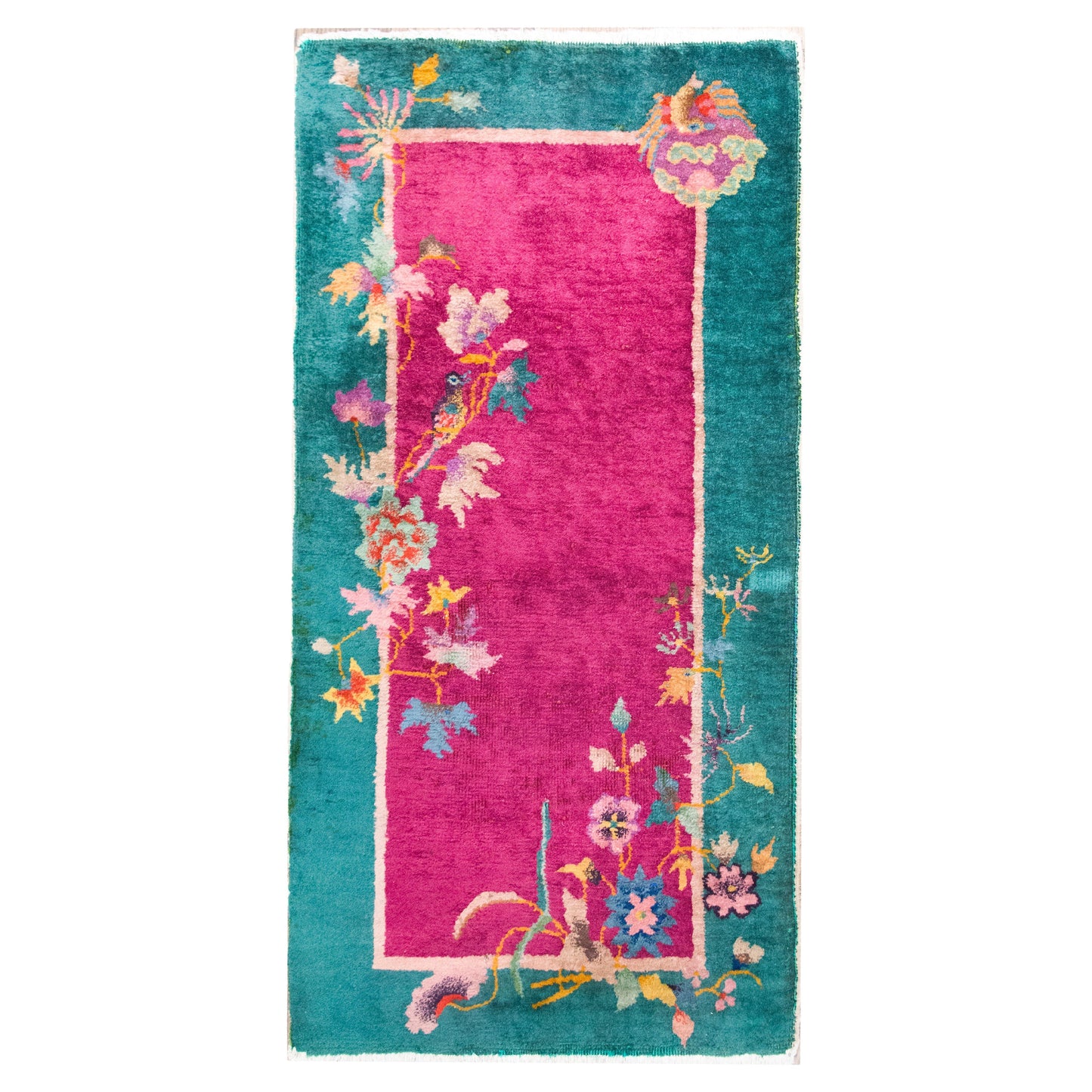 Early 20th Century Chinese Art Deco Rug For Sale