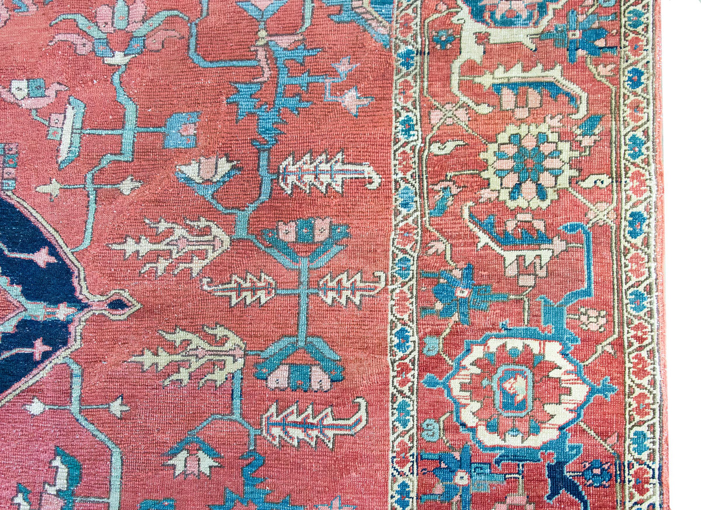 Late 19th Century Persian Heriz Rug