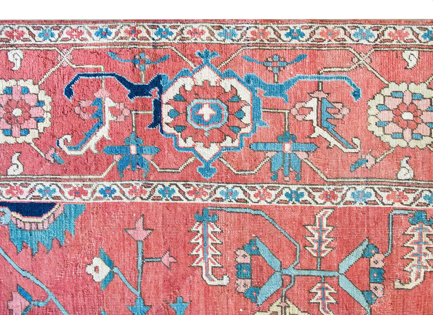 Late 19th Century Persian Heriz Rug