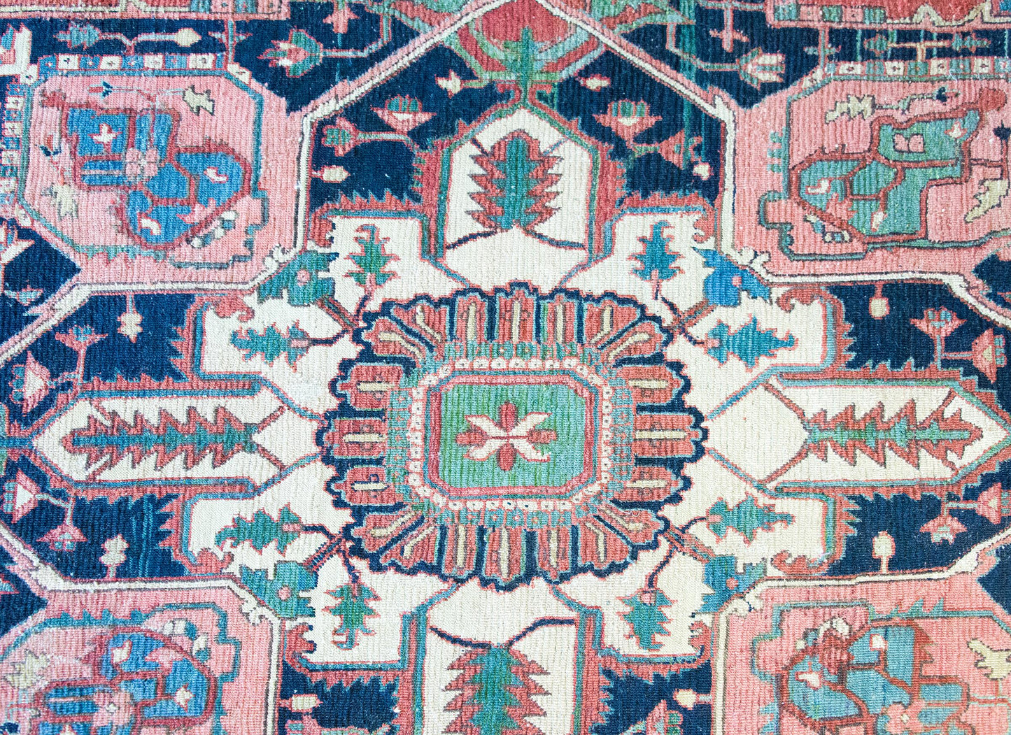 Late 19th Century Persian Heriz Rug