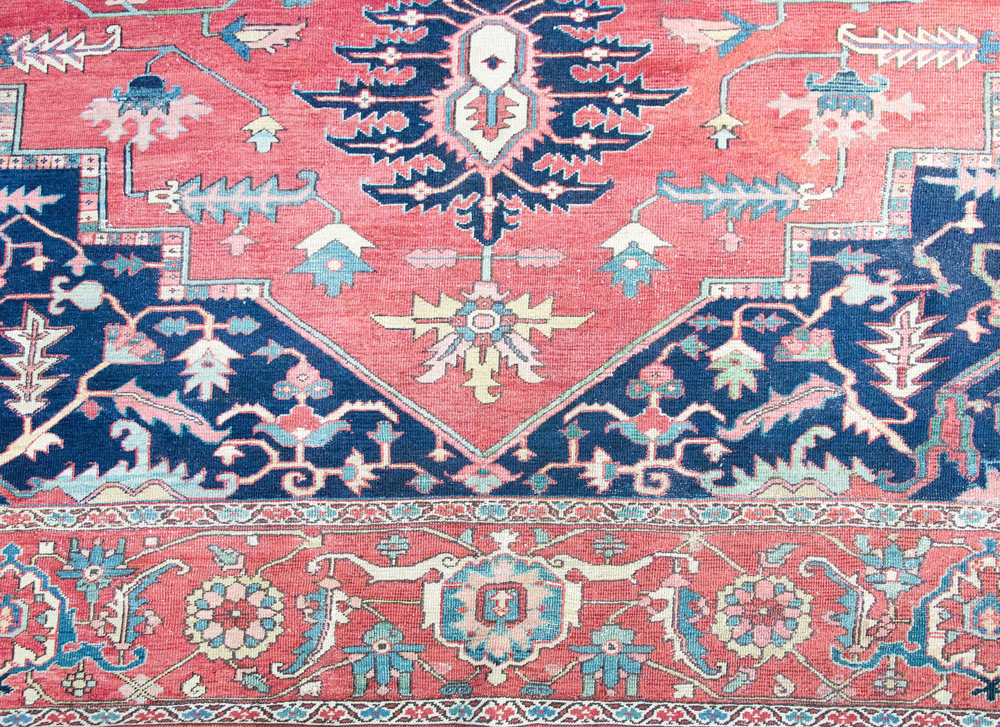 Late 19th Century Persian Heriz Rug