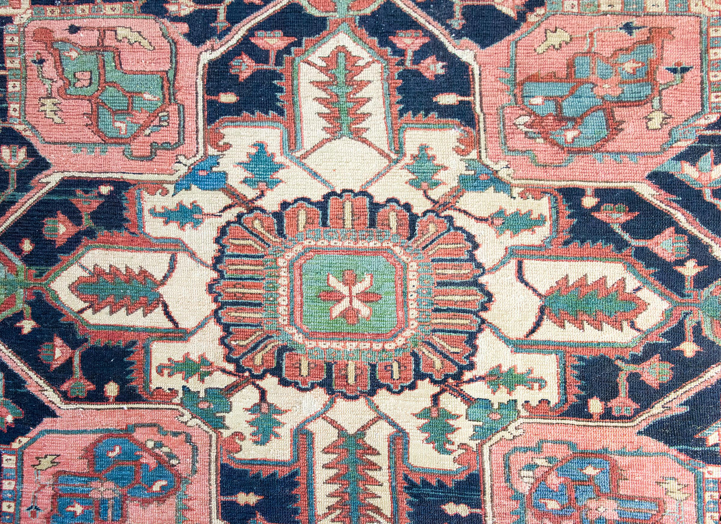 Late 19th Century Persian Heriz Rug