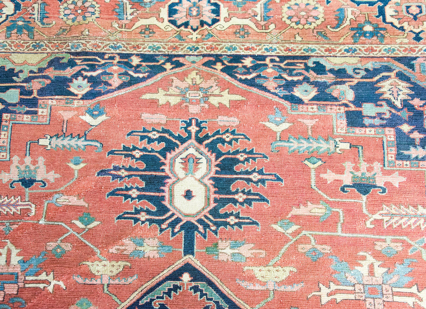 Late 19th Century Persian Heriz Rug