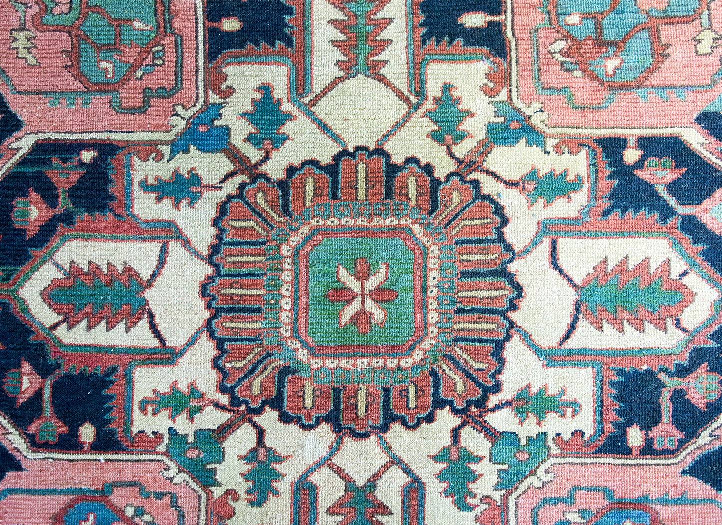 Late 19th Century Persian Heriz Rug