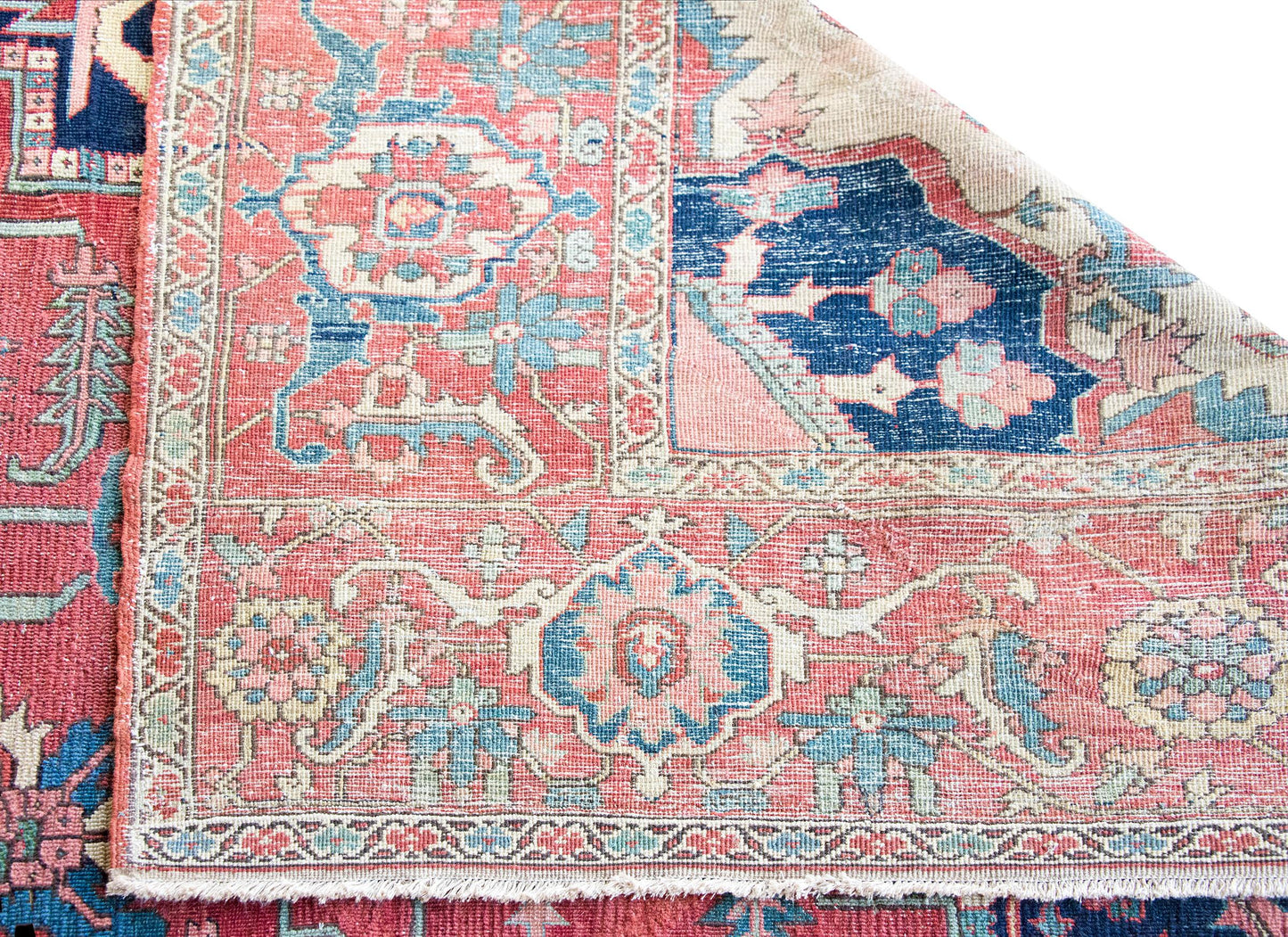 Late 19th Century Persian Heriz Rug