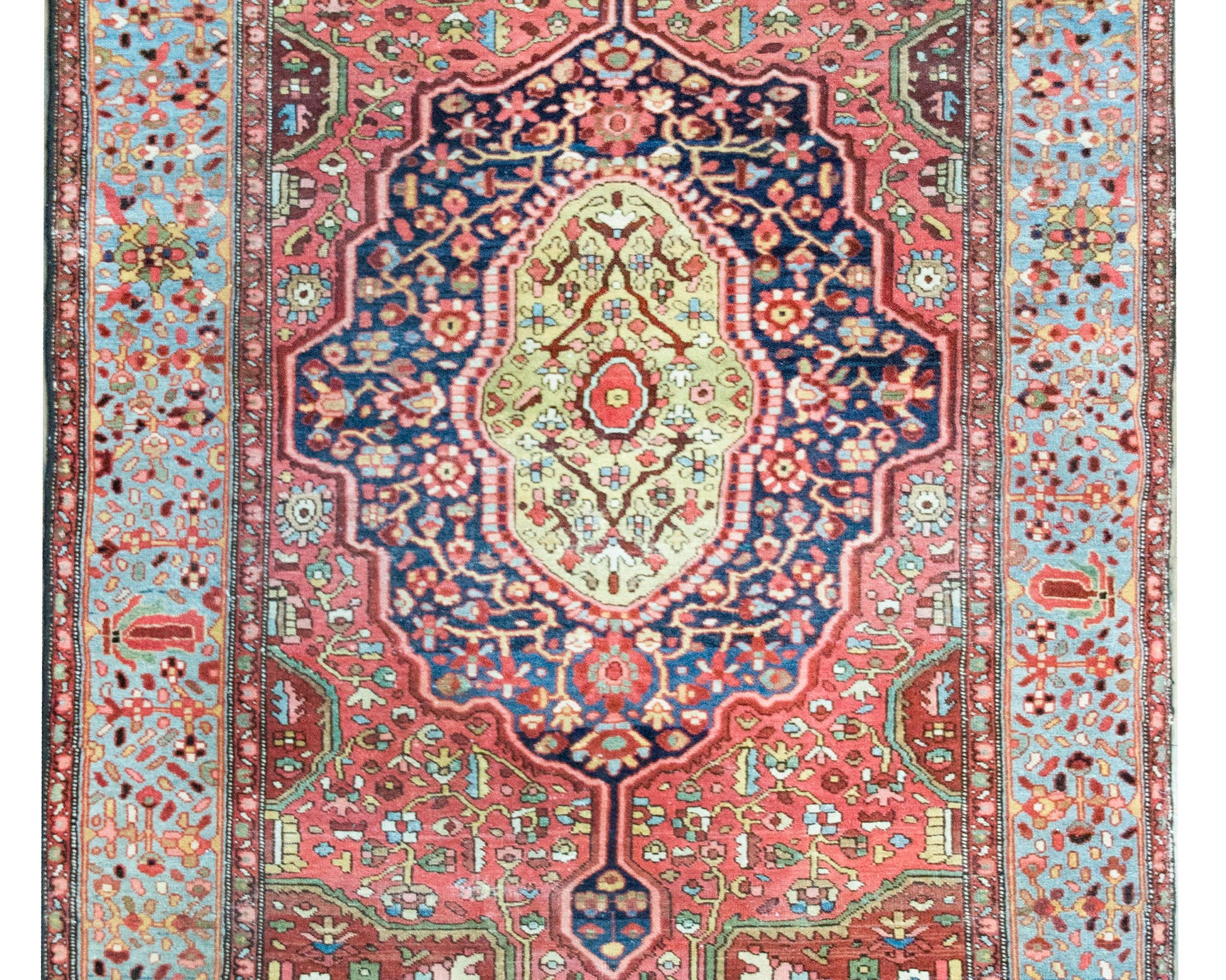 Early 20th Century Persian Sarouk Farahan Rug For Sale