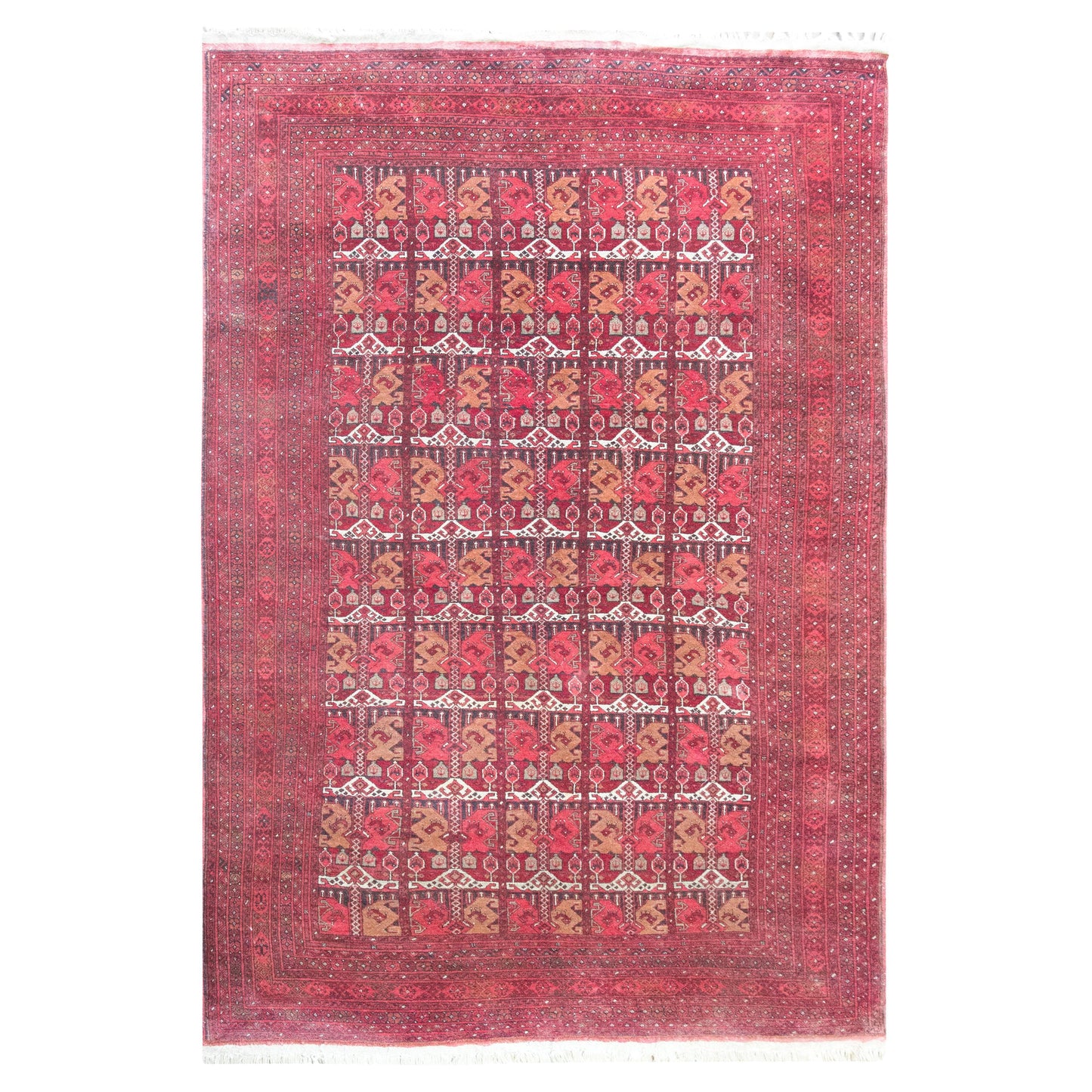 Vintage Afghani Bashir Rug For Sale