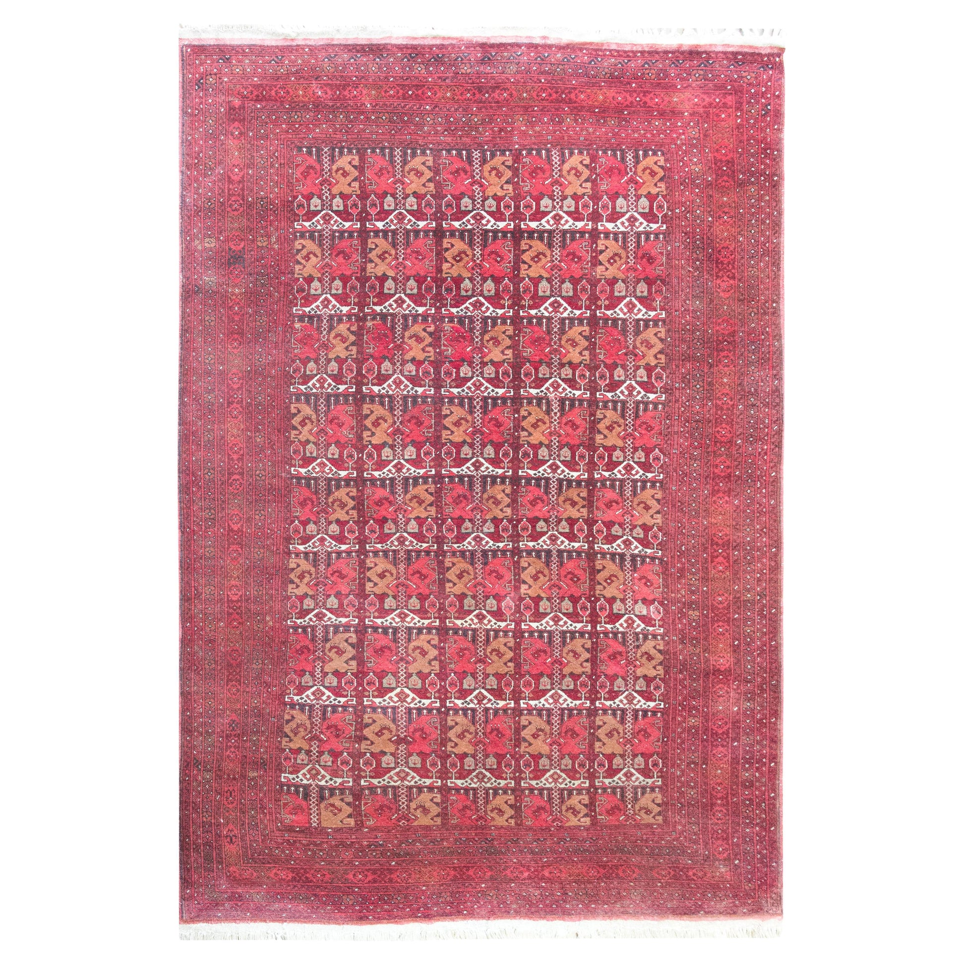 Vintage Afghani Bashir Rug For Sale