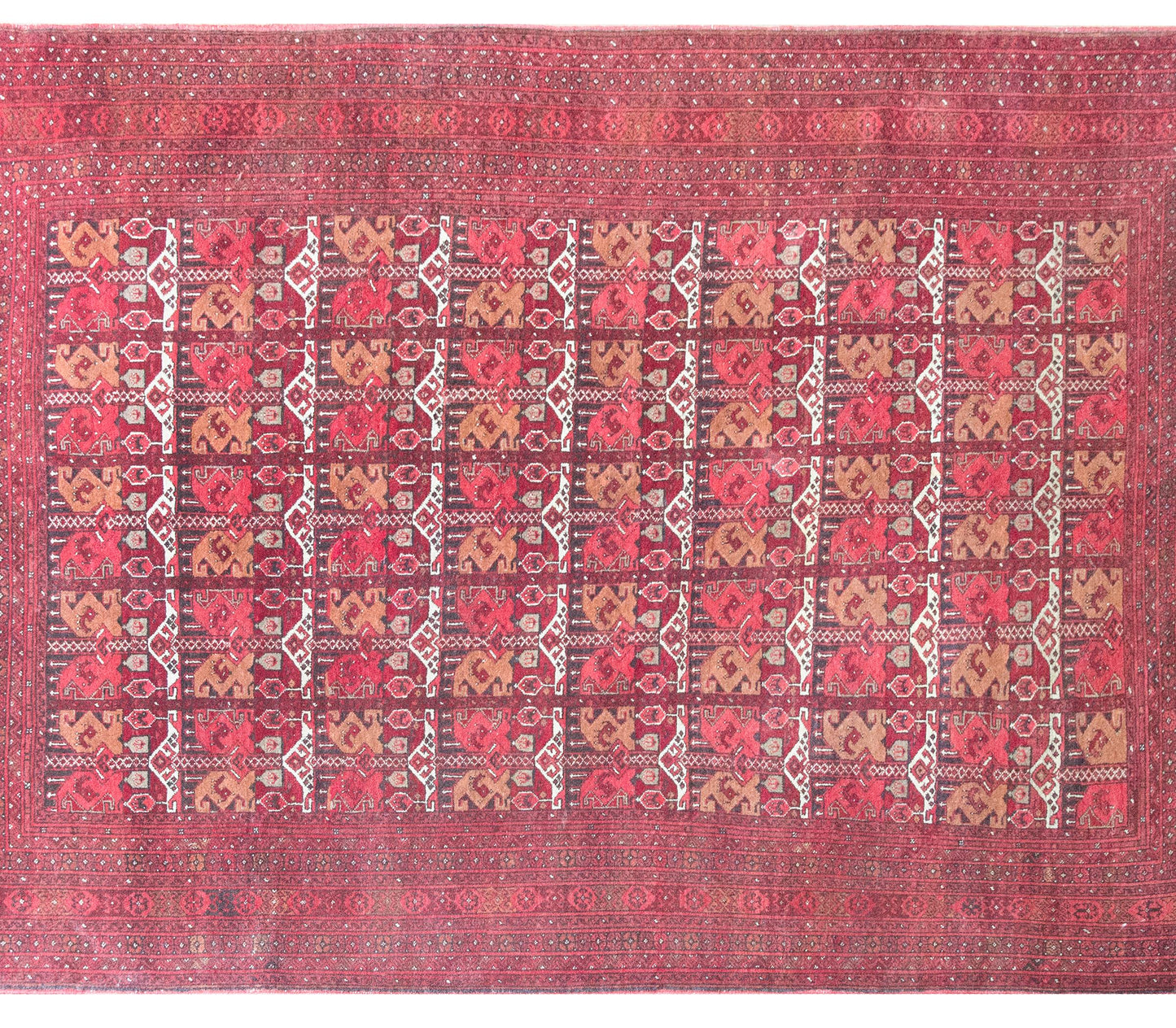 Vintage Afghani Bashir Rug