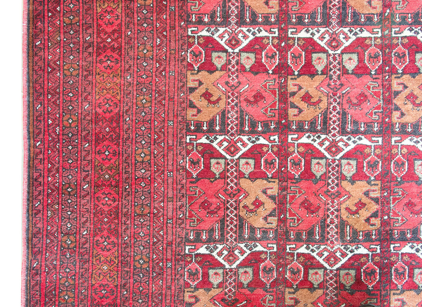Vintage Afghani Bashir Rug