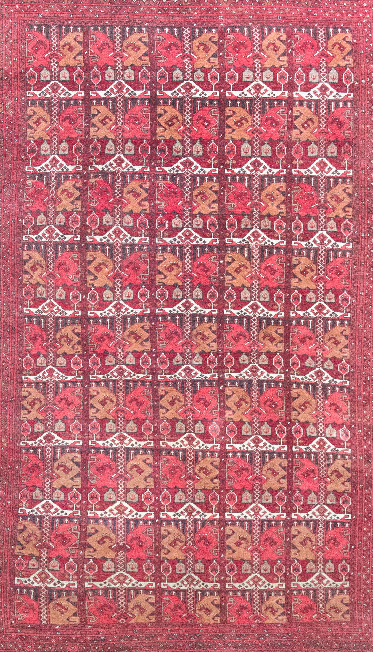 Vintage Afghani Bashir Rug