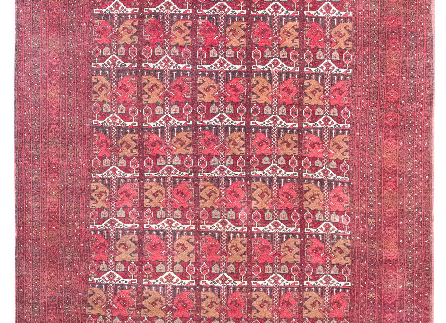 Vintage Afghani Bashir Rug