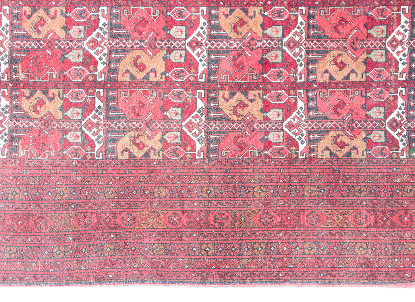 Vintage Afghani Bashir Rug