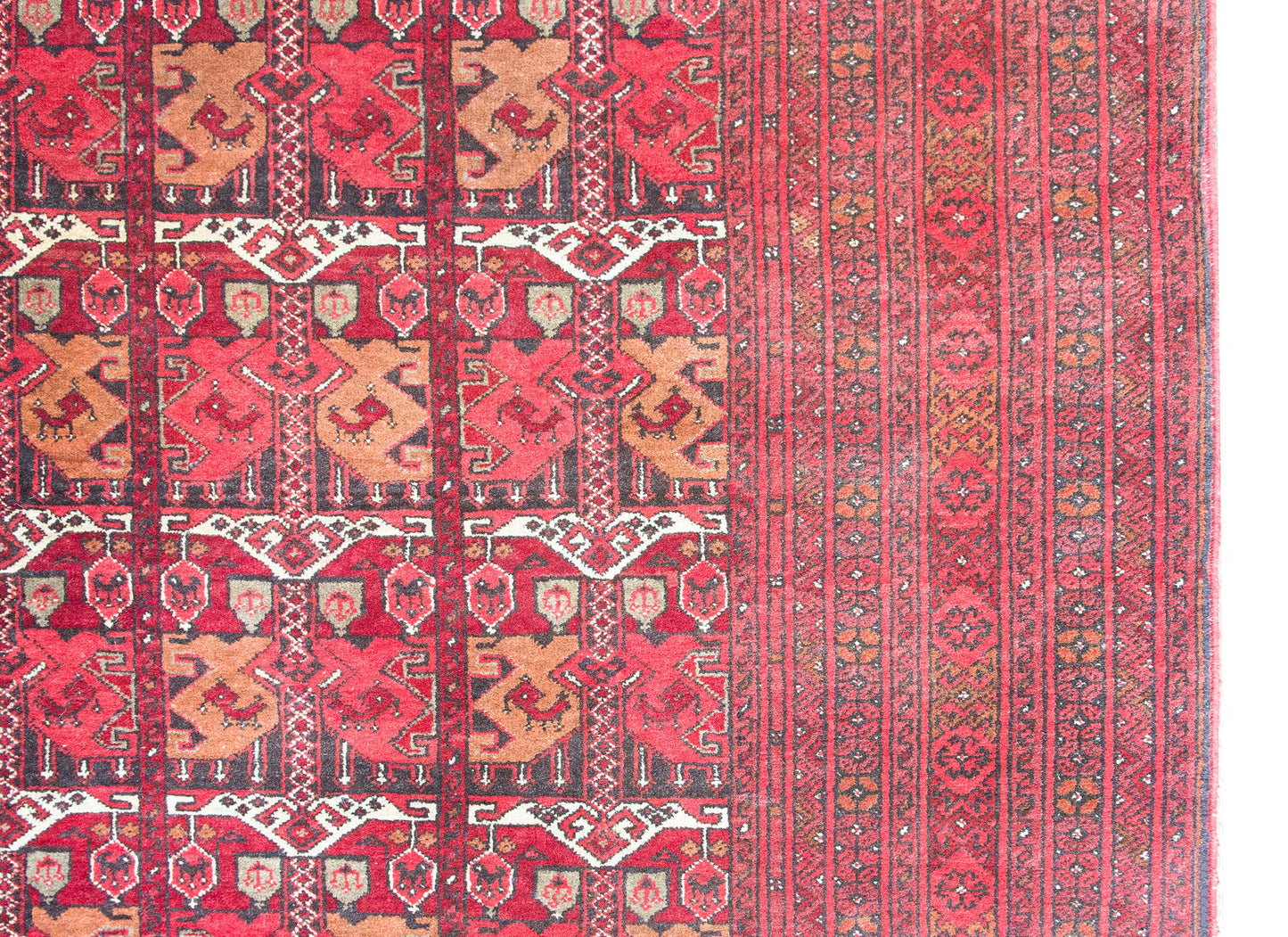 Vintage Afghani Bashir Rug