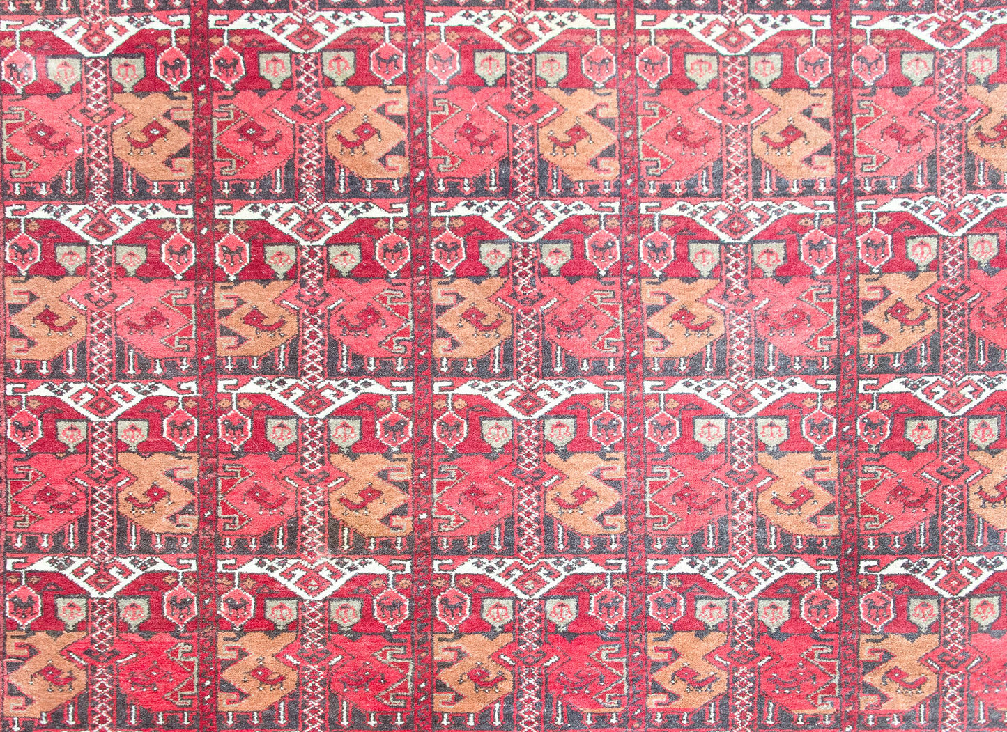 Vintage Afghani Bashir Rug