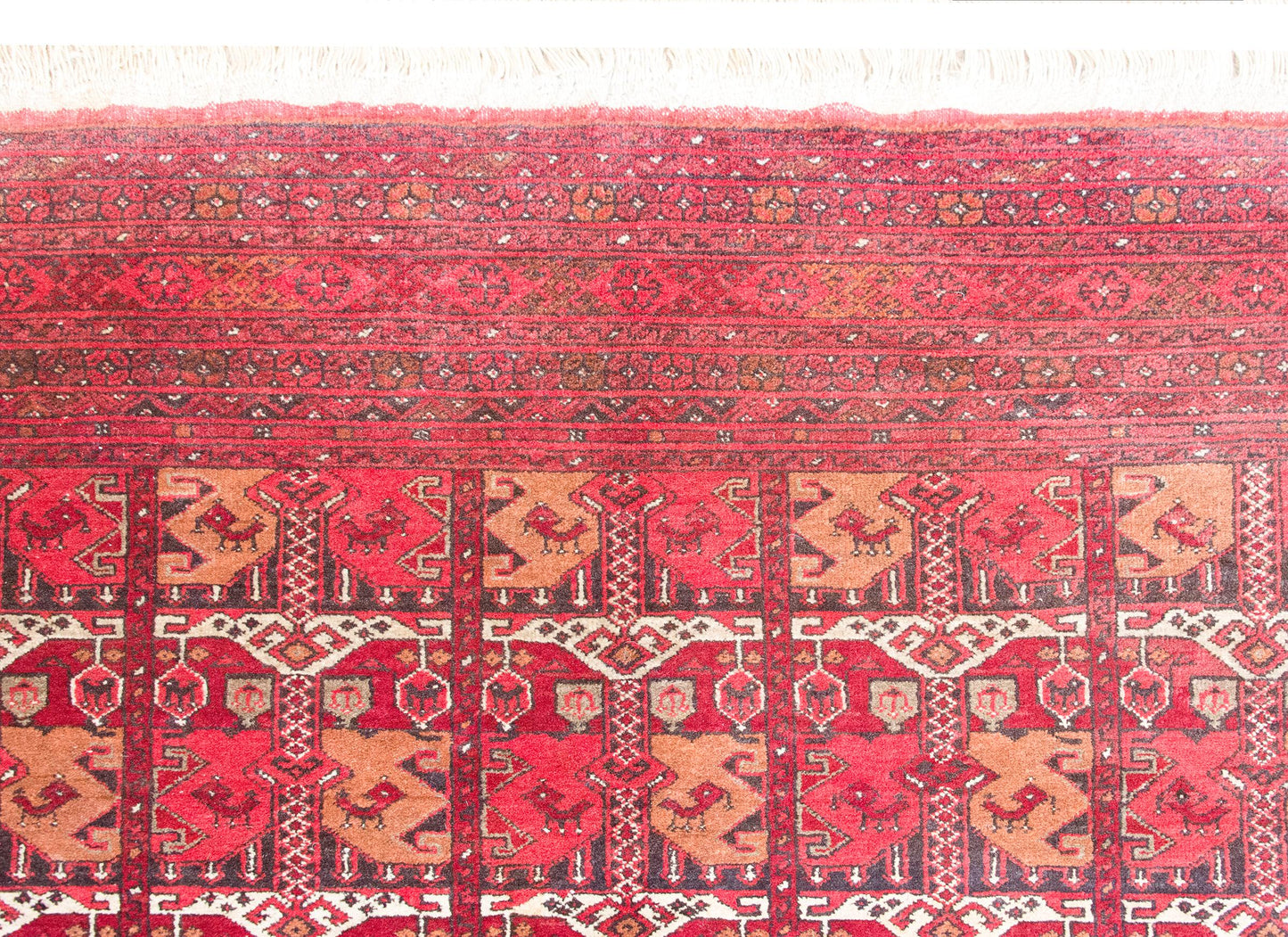 Vintage Afghani Bashir Rug
