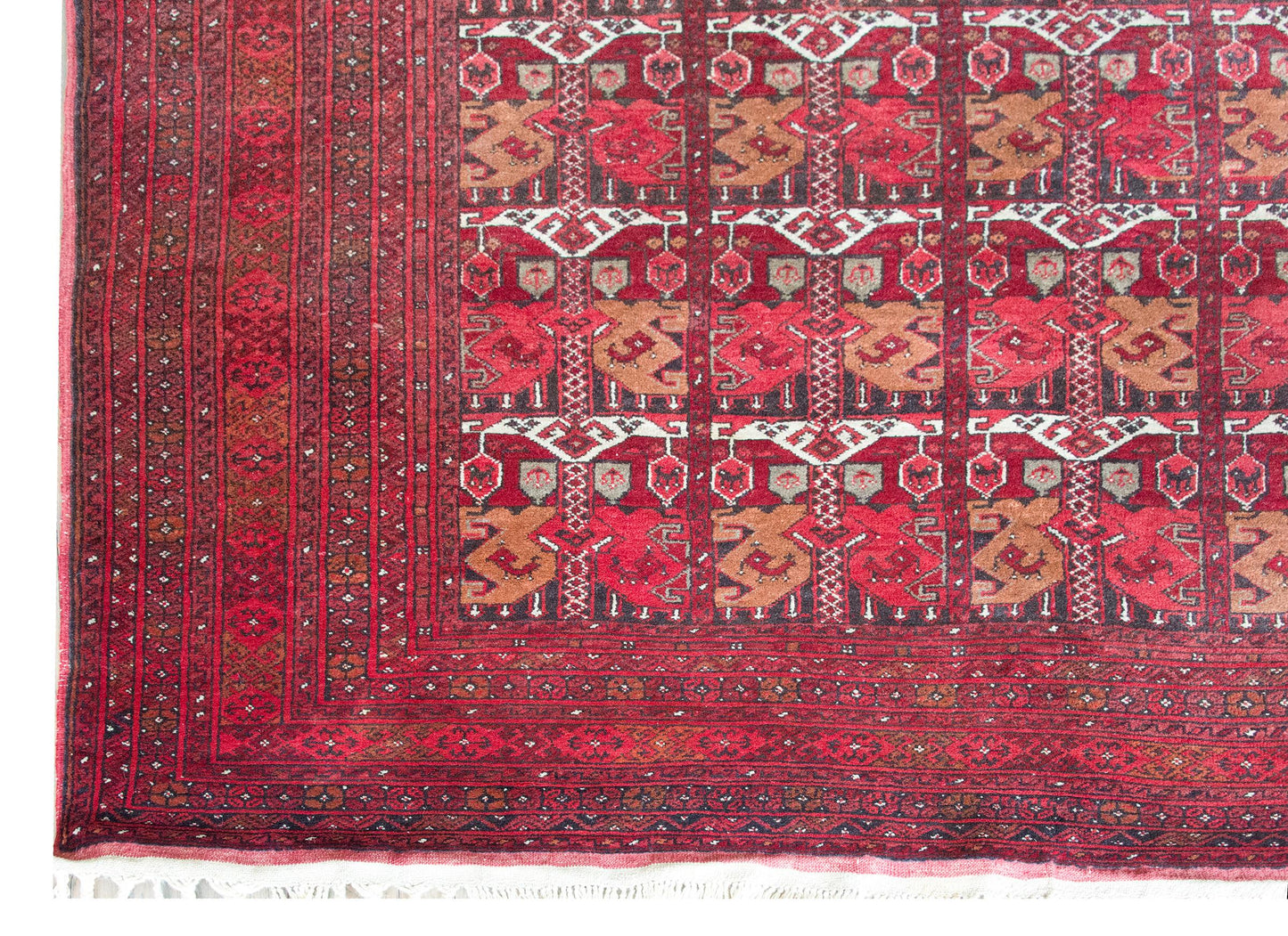 Vintage Afghani Bashir Rug