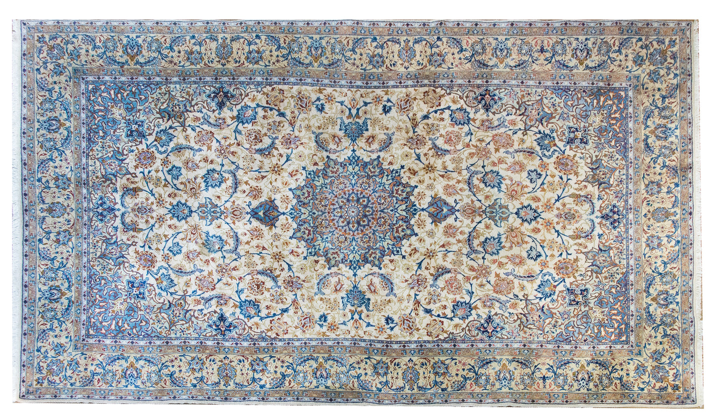 Mid 20th Century Persian Kashan Rug For Sale