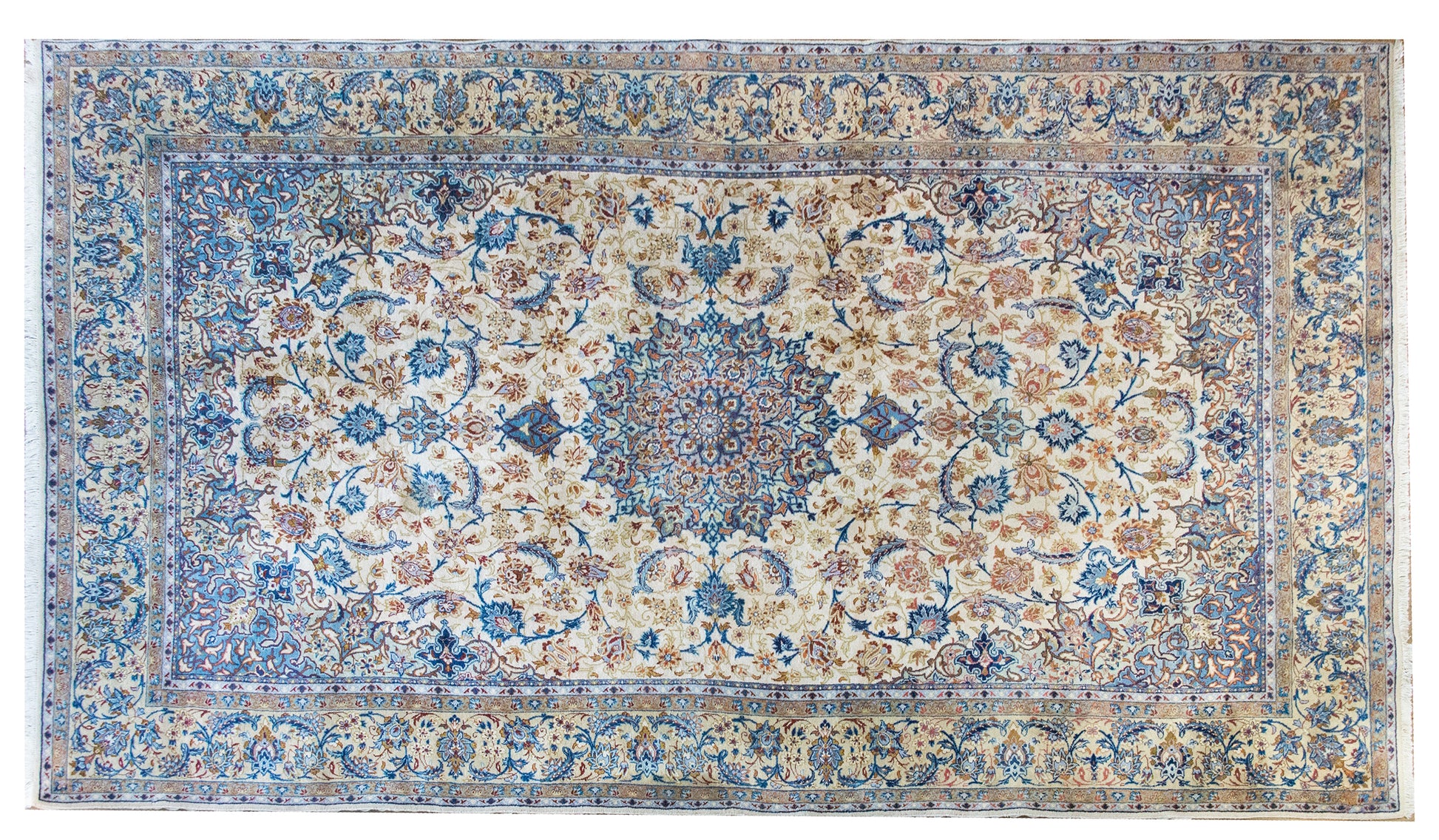 Mid 20th Century Persian Kashan Rug For Sale