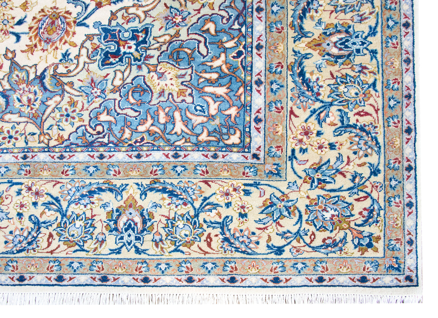 Mid 20th Century Persian Kashan Rug For Sale