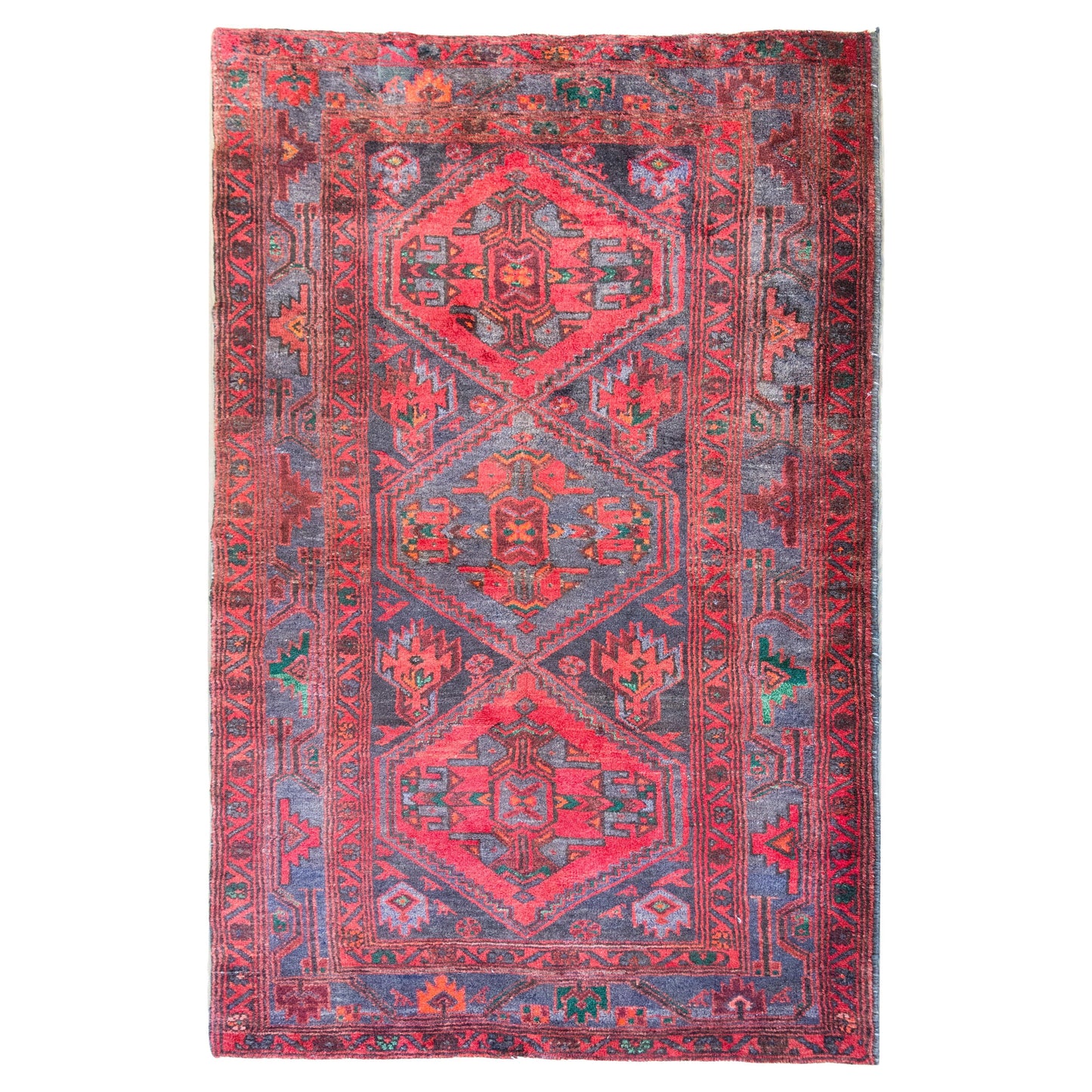Mid-20th Century Persian Mazleghan Rug For Sale