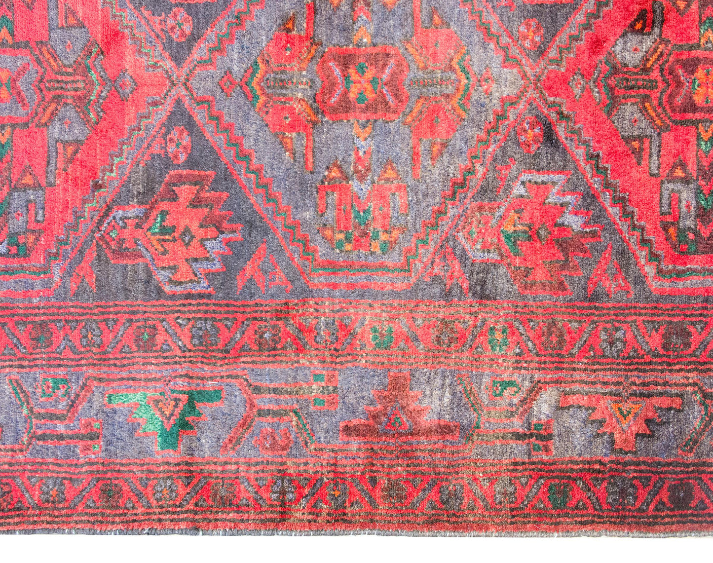 Mid-20th Century Persian Mazleghan Rug