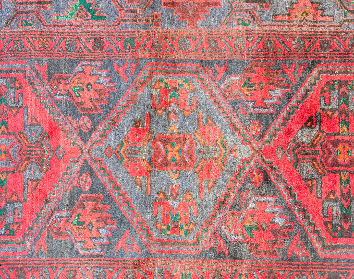 Mid-20th Century Persian Mazleghan Rug