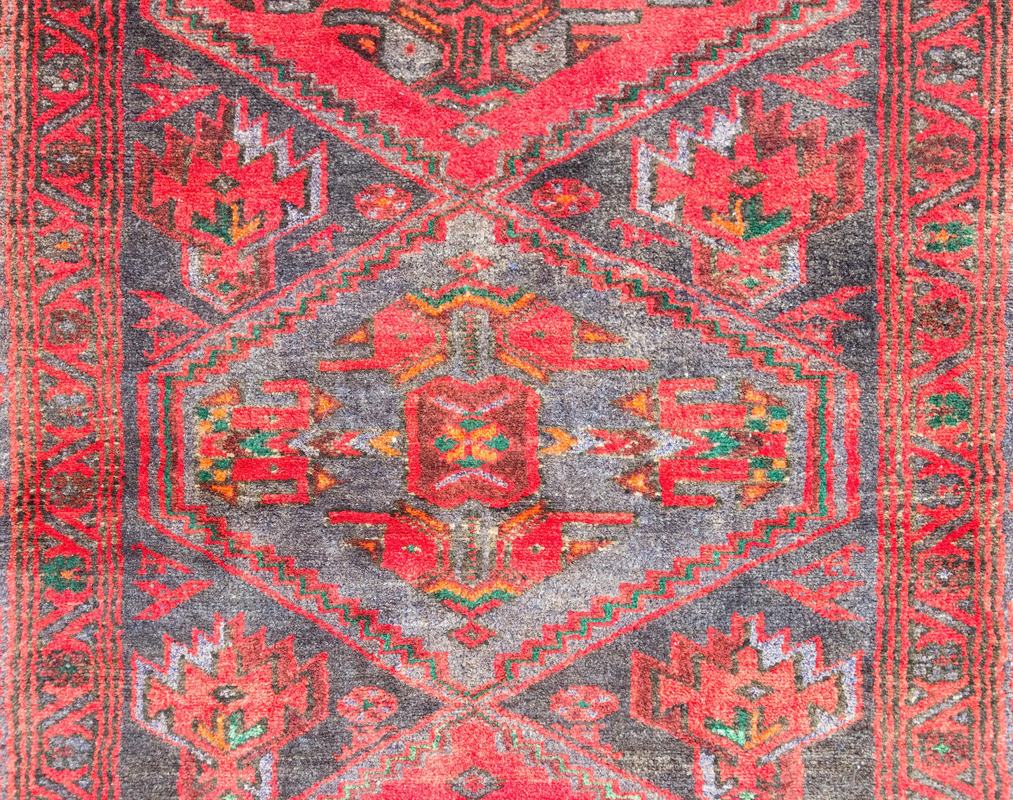 Mid-20th Century Persian Mazleghan Rug