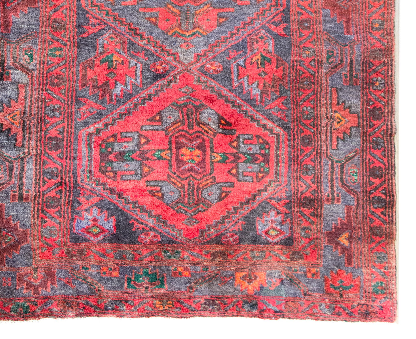 Mid-20th Century Persian Mazleghan Rug