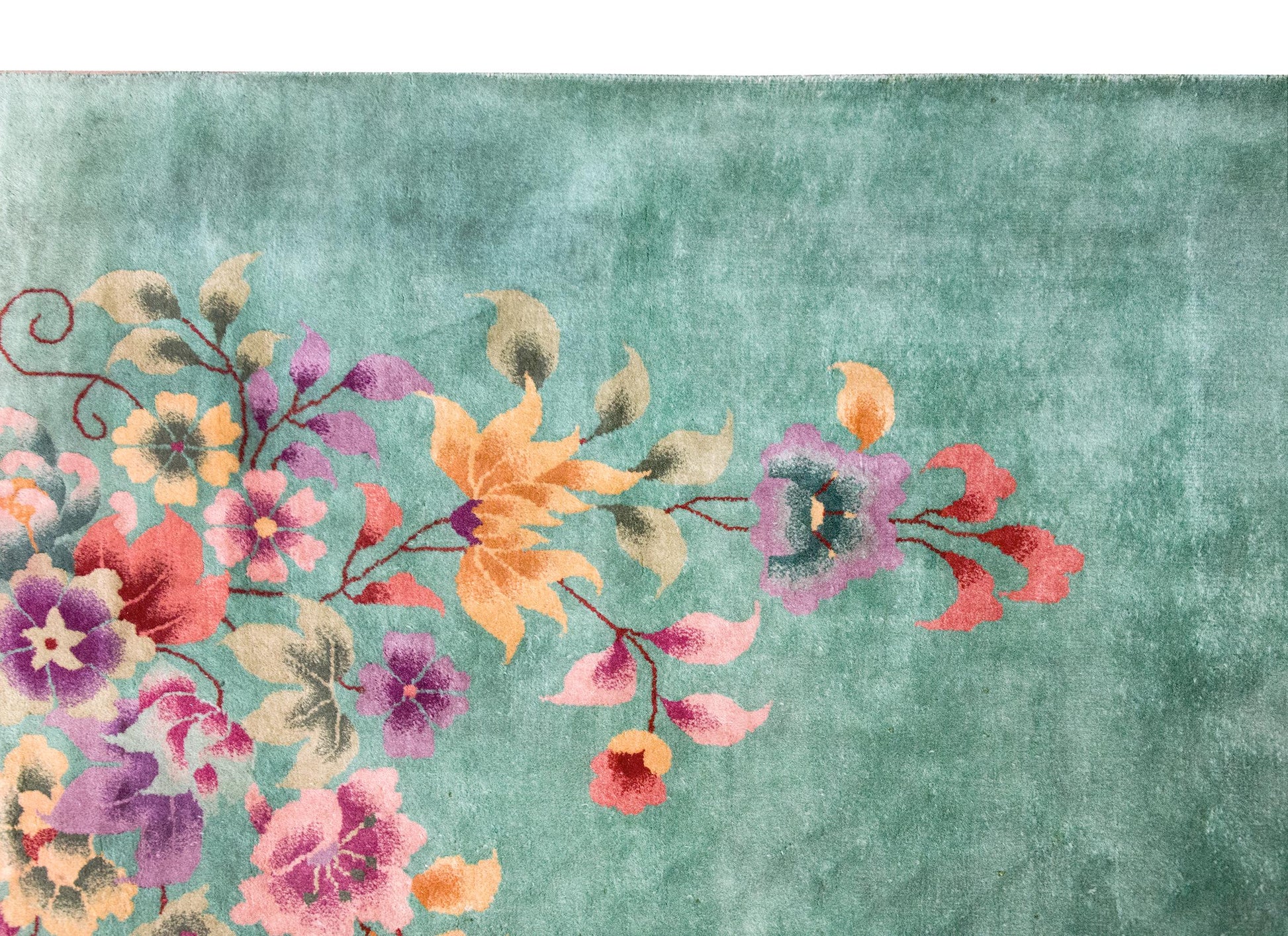 Early 20th Century Chinese Art Deco Rug For Sale