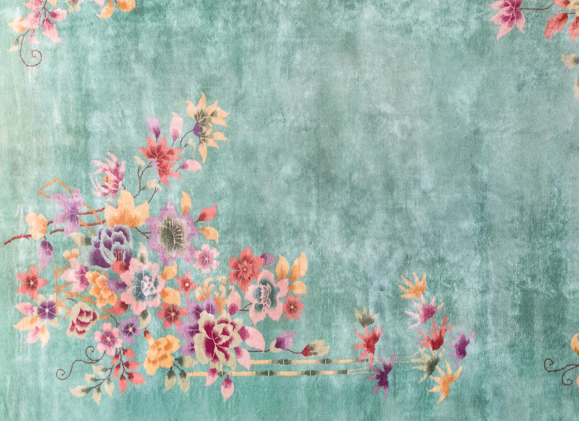 Early 20th Century Chinese Art Deco Rug For Sale