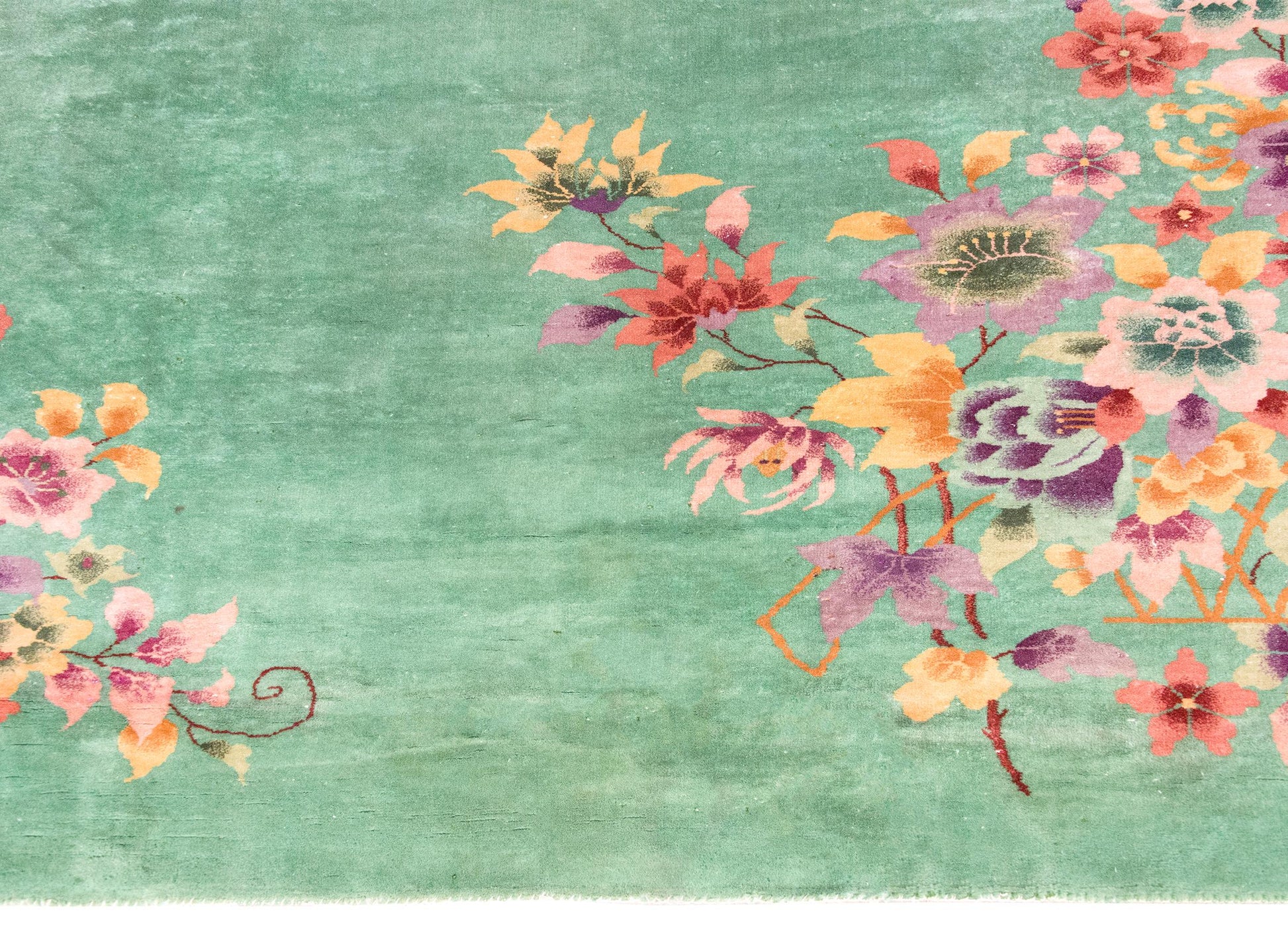 Early 20th Century Chinese Art Deco Rug For Sale