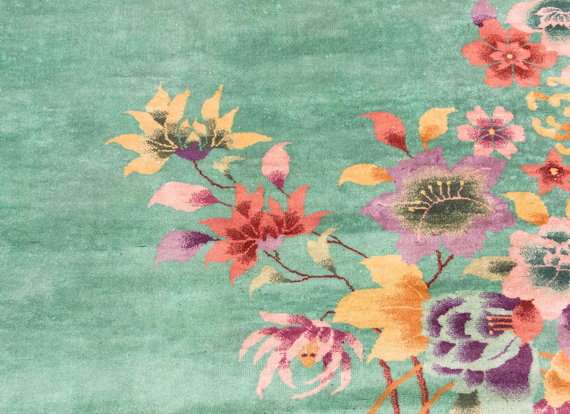 Early 20th Century Chinese Art Deco Rug For Sale