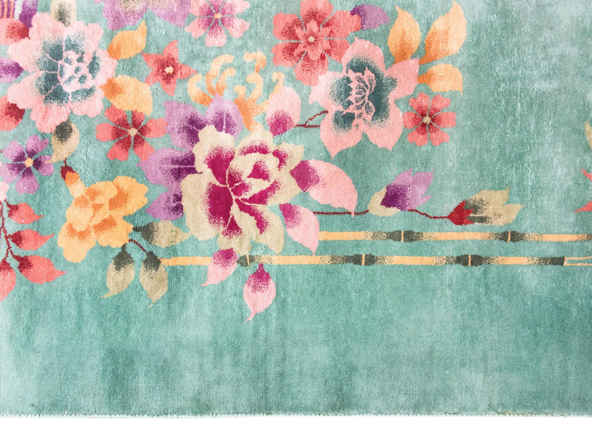 Early 20th Century Chinese Art Deco Rug For Sale