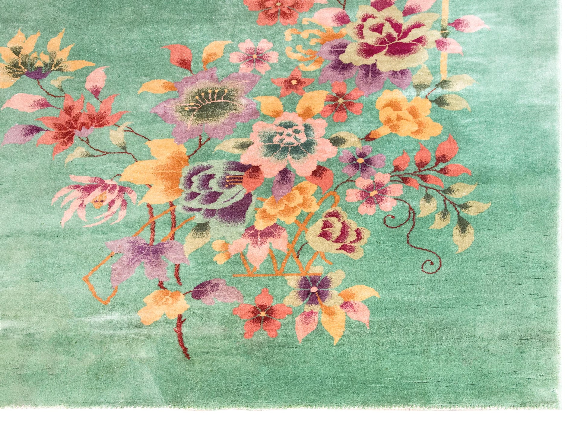Early 20th Century Chinese Art Deco Rug For Sale