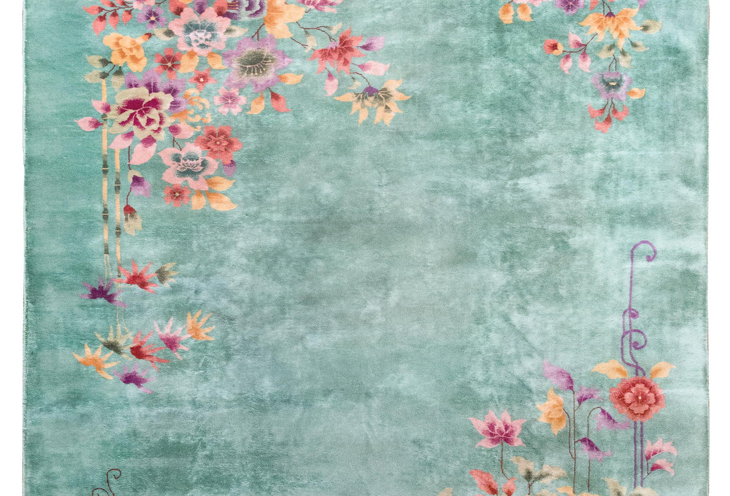 Early 20th Century Chinese Art Deco Rug For Sale