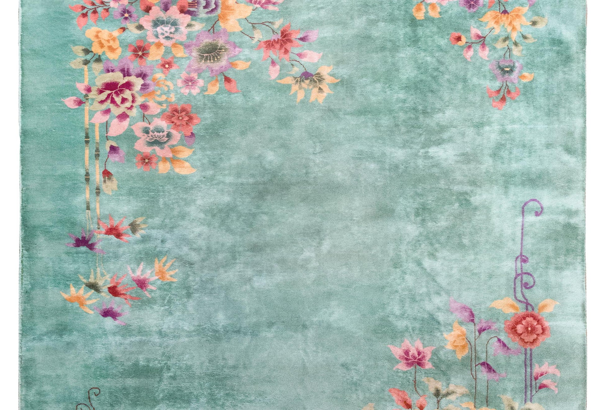 Early 20th Century Chinese Art Deco Rug For Sale