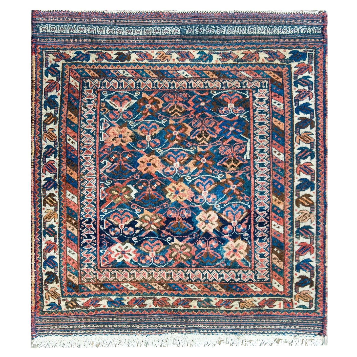Early 20th Century Persian Afshar Rug For Sale
