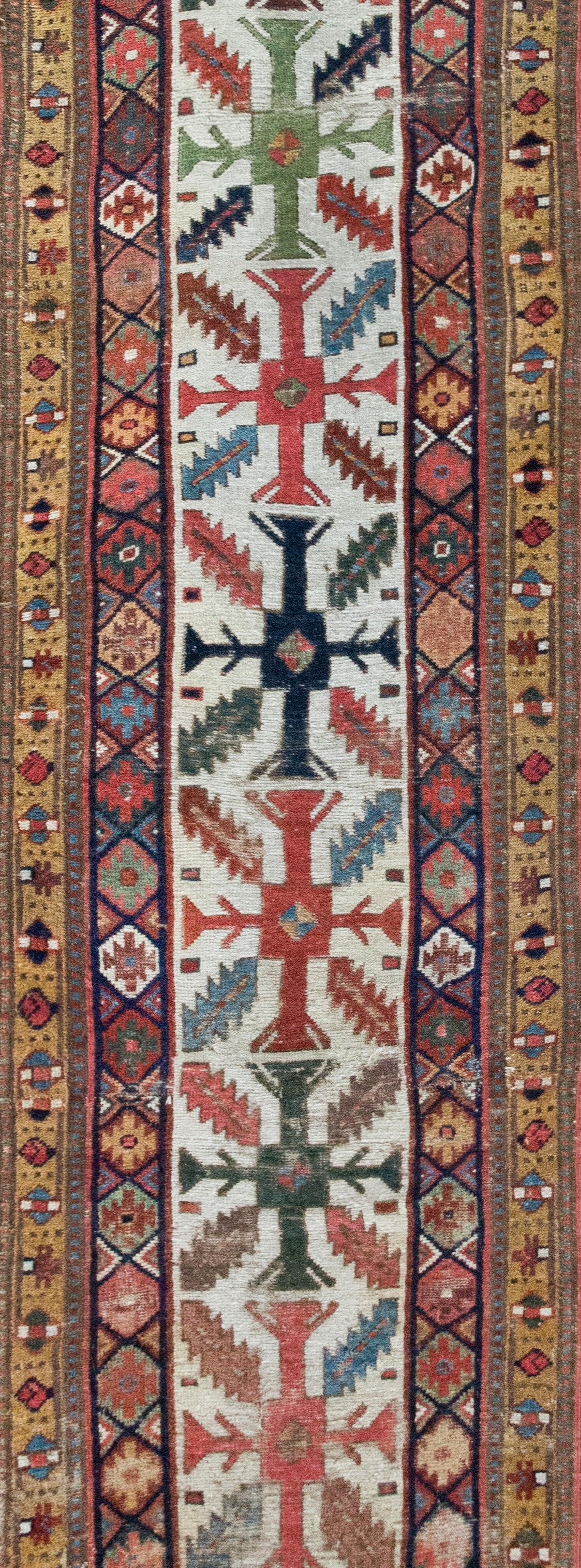Late 19th Century Kuba Runner