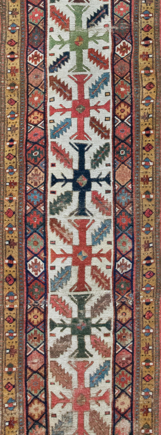 Late 19th Century Kuba Runner