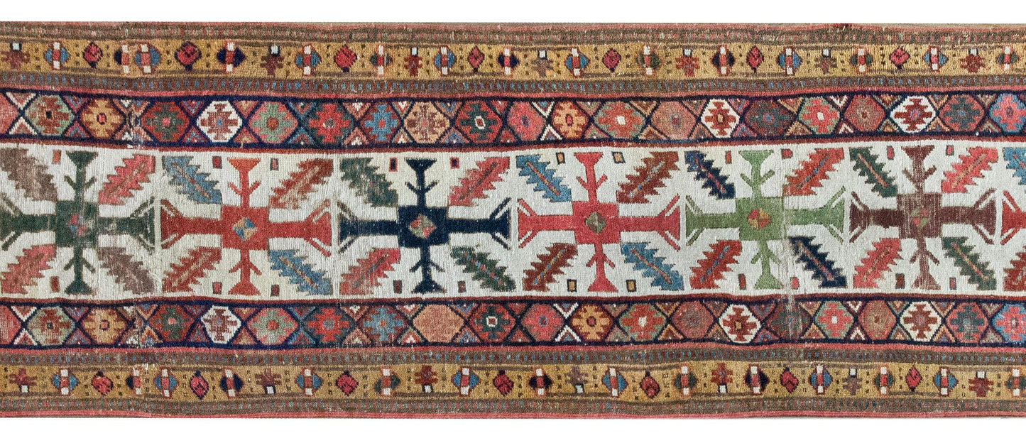 Late 19th Century Kuba Runner
