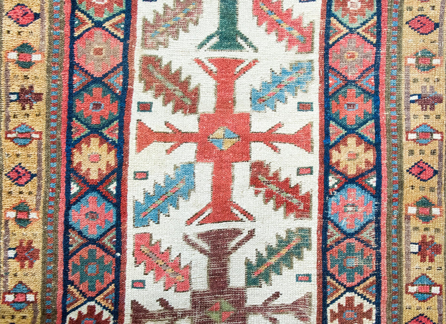 Late 19th Century Kuba Runner