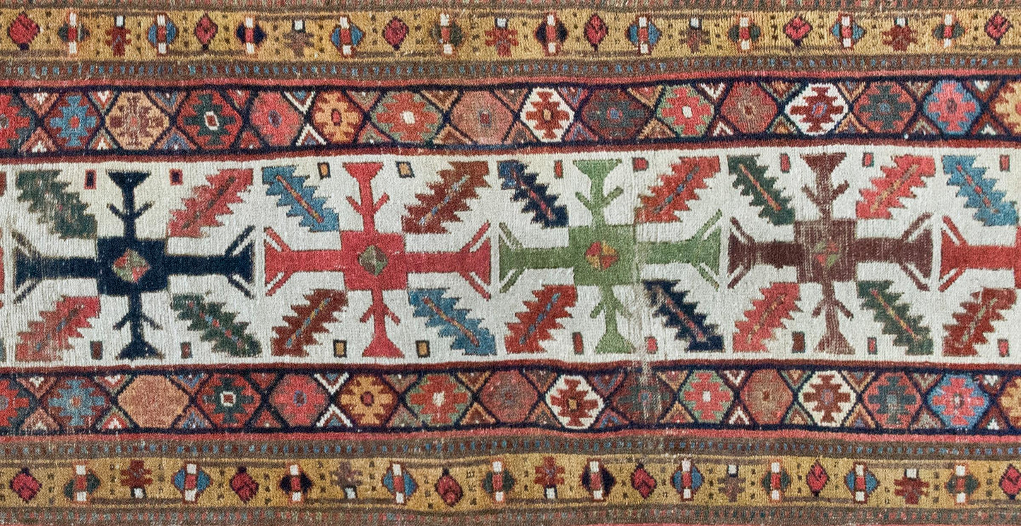 Late 19th Century Kuba Runner