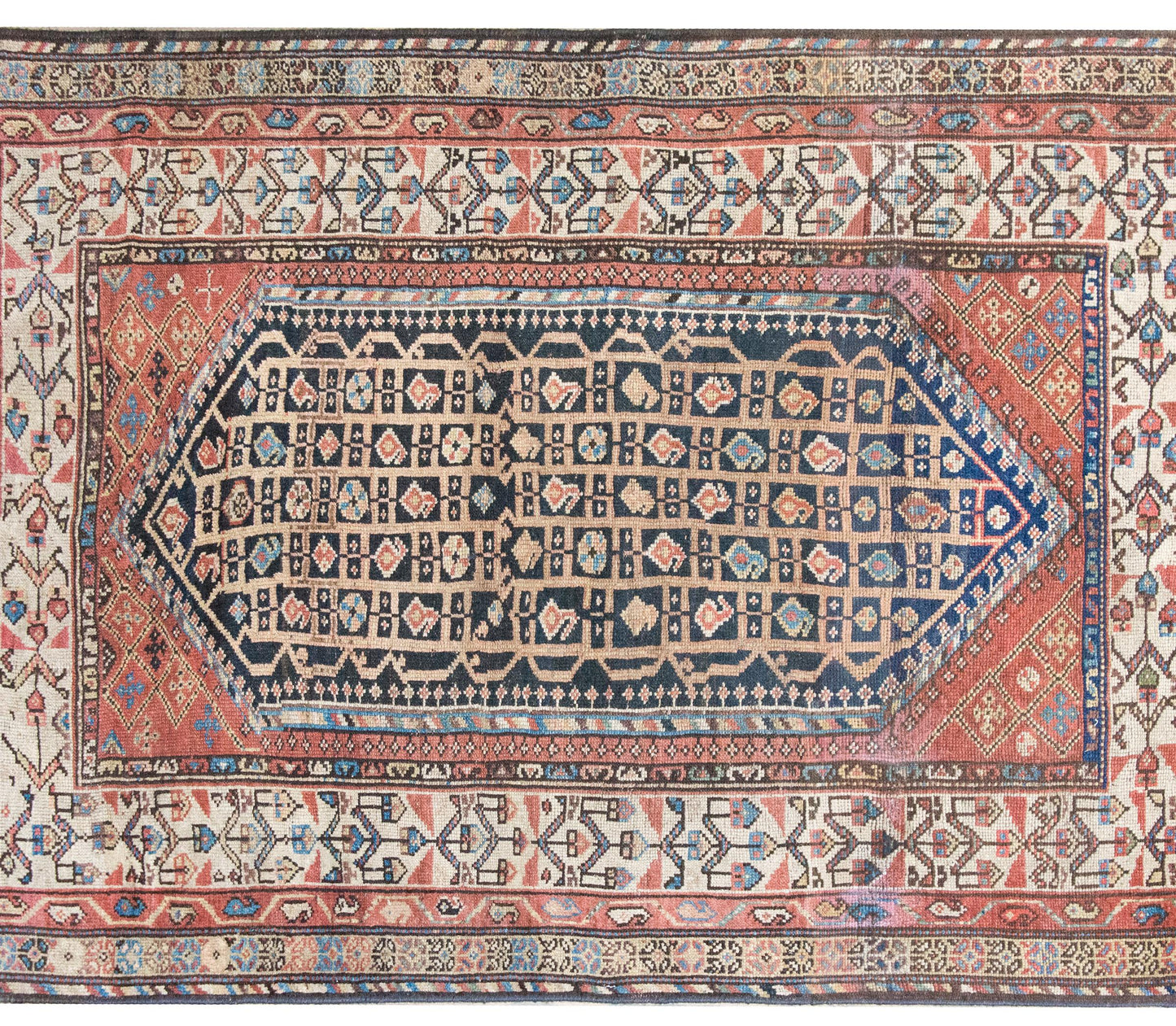 Early 20th Century Persian Khamseh Rug